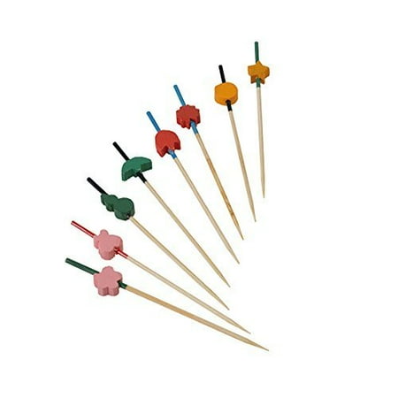 

Bamboo Fun Shapes Skewer 3.5 inch - 100 Pcs Pack