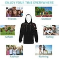 thumbnail image 5 of KLL Unisex Kids Boys Girls Hooded Pocket Pullover Hoodies-Sparkling Pink Night Sky, 5 of 5