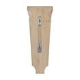 thumbnail image 5 of 13 in. x 5-1/4 in. x 5-1/4 in. Unfinished Large North American Solid Hard Maple Mission Wood Corbel, 5 of 6