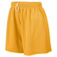 thumbnail image 1 of Ladies Wicking Mesh Shorts Xl Gold, 1 of 1