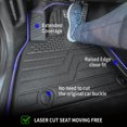 thumbnail image 4 of Rongtaod Alfombrillas Compatibles Con Kia Telluride 2020-2025, 7 Y 8 Asientos, Alfombrilla De Carga Para Maletero, Revestimiento De Carga Tpe Para Todo Tipo De Clima, Accesorios Para Kia Telluride 202, 4 of 5