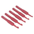 thumbnail image 3 of Gancho de ganchillo rojo, 5 uds., gancho de ganchillo de aluminio rojo, gancho de ganchillo para tejer, hecho para durar Jadeshay  A, 3 of 8