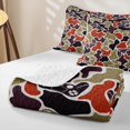 thumbnail image 4 of Manfei Farmhouse Camo Twin Quilt Set, Game Controller Twin Coverlet Set, Rust, 2-Piece, 1 Bedspread and 1 Pillowcase, 4 of 7