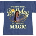 thumbnail image 3 of Disney - Wish - Wishing Birthday - Toddler and Youth Girls Fitted Short Sleeve T-Shirt, 3 of 5