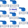 thumbnail image 1 of Inline Stop Valve Isolation Valve Kit for 1/4" Refrigerator Freezer RO System, 1 of 5