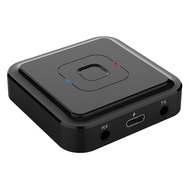 Inteprter Transmisor Receptores Adaptador de audio Tocadiscos de medios inalámbricos para vehículos Recargable por USB Accesorio montado en el vehículo Electrónica