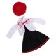 thumbnail image 1 of Conjunto de Princesa Formal de Noche con Chaqueta de Lana con Sombrero para Modelismo de Muchacha Macarena Vestido de noche Lolita Doll, 1 of 8