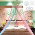thumbnail image 3 of Round Dream Star Dome Mosquito Net Lace Decoration Blackout Curtain, 3 of 5