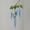Blue#10🌷, variant on Violete Artificial Wisteria Flower Hanging Ornament, Long Stem Plastic Vine Decor in Blue, Pink, White, Purple for Indoor Living Room Wall and Ceiling Decoration