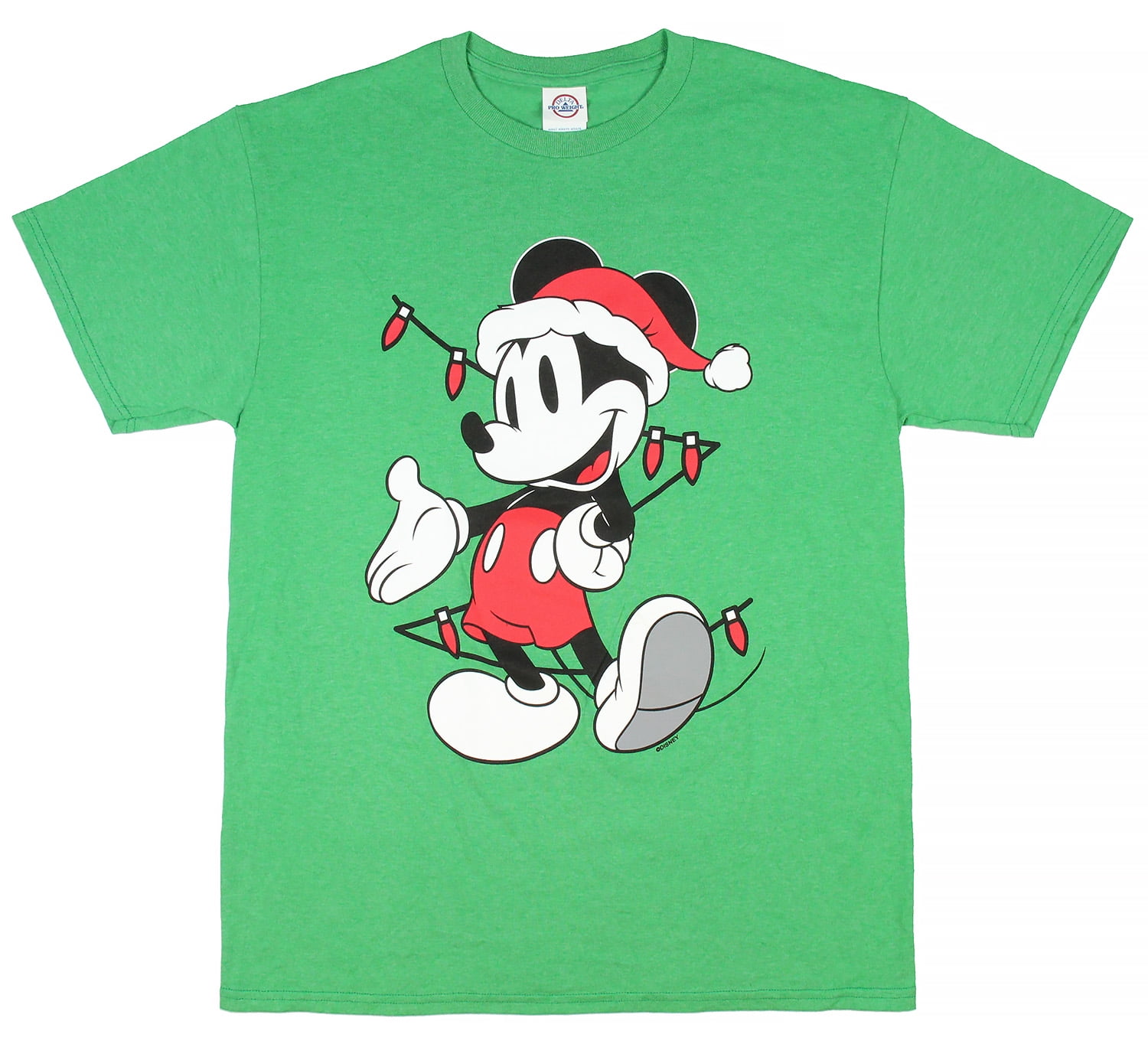 Christmas Mickey Baubles Disney Inspired Mens Sport Mesh T-Shirt