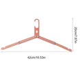 thumbnail image 5 of hejhncii Travel Camping Coat Drying Rack Outdoor Practical Hanger Folding Clothes Hanger, 5 of 12