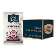 LesserEvil Organic Popcorn, Himalayan Pink Salt, .46 oz, 24 Pack
