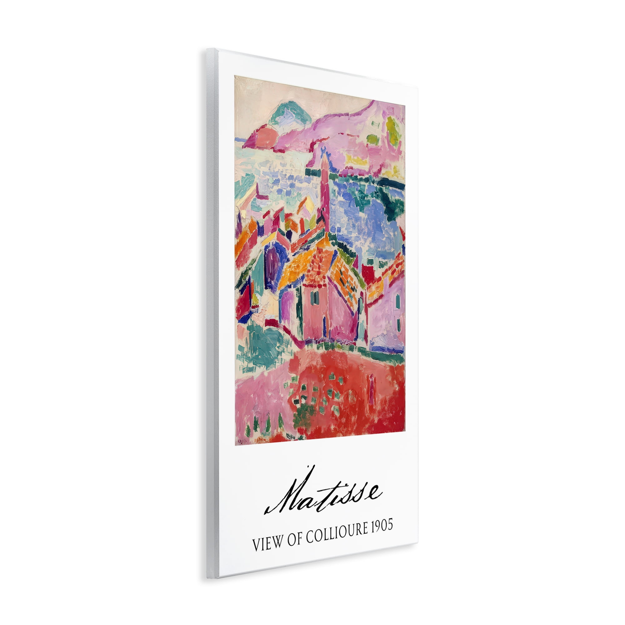 View Of Collioure Wall Plaque Art, design by Vintage Hustle