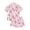 Pink, variant on ZHOGXU Girls Halloween Vertical Stripe Lobster Print Pajama Sets Notch Collar Short Sleeve Button Front Top Shorts 2PCS Pjs For Kids Vacation Loungewear,Pink,13-14 Years