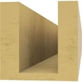 thumbnail image 4 of Ekena Millwork 4"W x 4"H x 32"L Newport Woodgrain TimberThane Rafter Tail, Primed Tan, 4 of 6