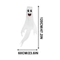 thumbnail image 2 of Xihbxyly Bandera de Manga de Viento Fantasma de Halloween, Decoración de Fiesta Espeluznante, Diseño Ligero y Plegable, Fácil de Instalar, Uso En Exteriores E Interiores, Material Duradero, 1 Paquete, 2 of 5