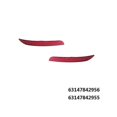 thumbnail image 2 of Rear Bumper Reflector 63147842955 63147842956 Left Right for BMW 5 Series F10 F18 2011-2016 Accessories, 2PCS Red, 2 of 5