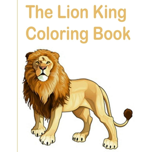 The lion king Coloring Book (Paperback) 