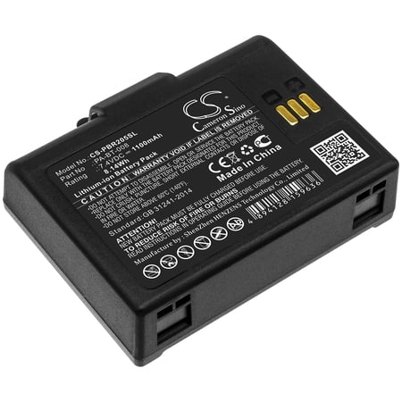 Replacement Battery for Brother RJ-2035B RJ-2055WB PA-BT-008 1100mAh
