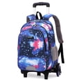 thumbnail image 2 of Mochila con ruedas para niños, equipaje para niñas, mochila con ruedas, carrito escolar, 2 of 8