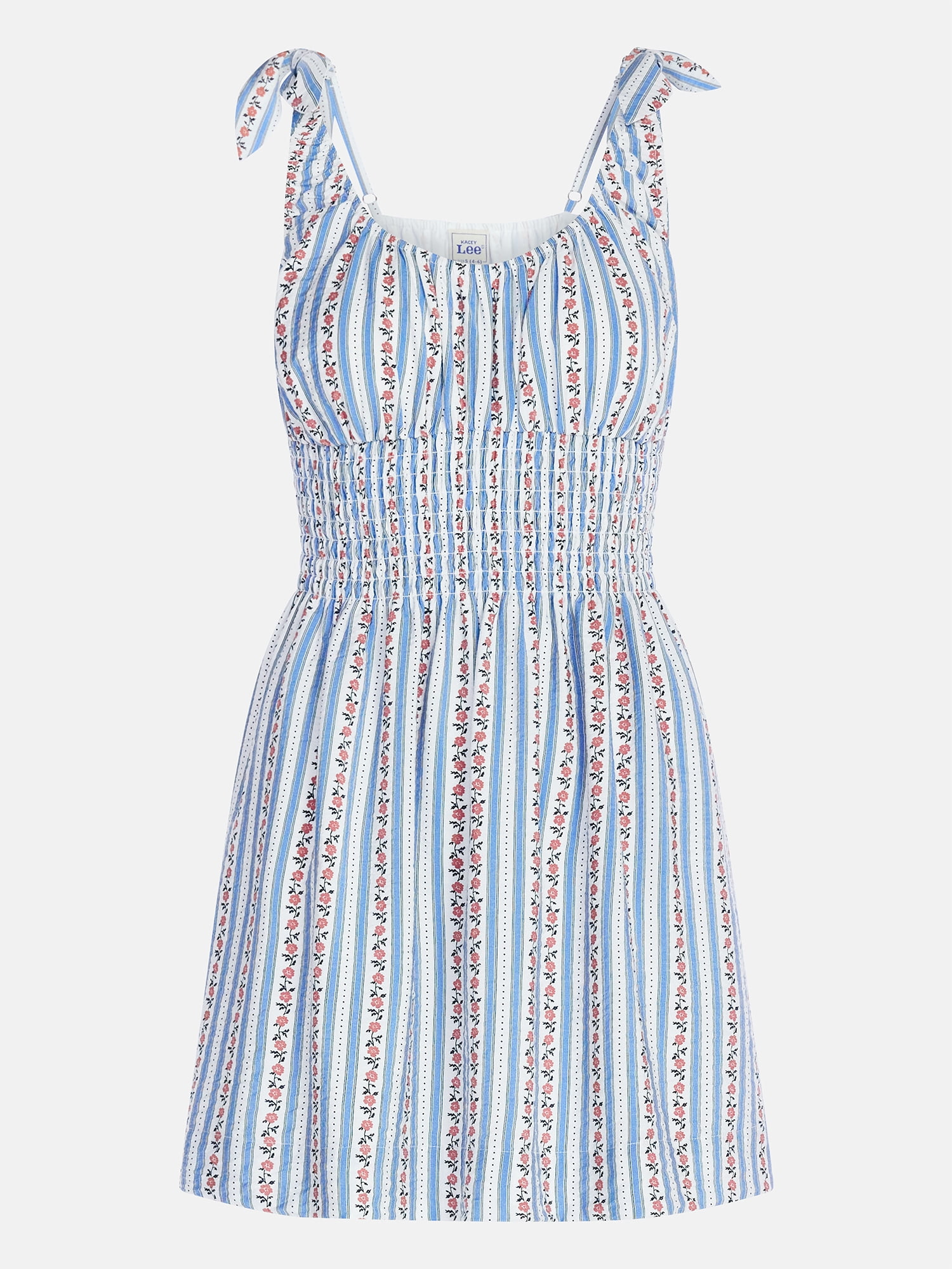 Kacey Lee Women's Smocked Mini Dress, Sizes XS-XXL