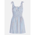 thumbnail image 6 of Kacey Lee Women's Smocked Mini Dress, Sizes XS-XXL, 6 of 6