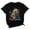 Black, variant on Active Tops Women Elegant Hanukkah Graphic Tee for Women — Casual Short Sleeve Top with Inspiring Letter Print for Everyday Comfort and Festive Celebration ( Black S
