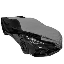 C8 Corvette Ultraguard Plus Car Cover - Indoor/Outdoor Protection: C8 Stingray, Z51, Z06 Grey/Black