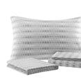 thumbnail image 3 of Madison Park Essentials MPE10-007 Knowles Ensemble Complet de Lit et de Draps, Gris, 3 of 5