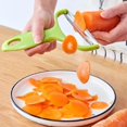 thumbnail image 3 of Pelador de repollo multifuncional, herramientas de cocina para verduras, brócoli, ensalada, pelador de patatas, cortador, ralladores de repollo púrpura, herramientas de cocina, 3 of 4
