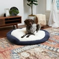 thumbnail image 3 of Happy Hounds Murphy Deluxe Donut Dog Bed, Denim, Large (42 x 42 in.), 3 of 12