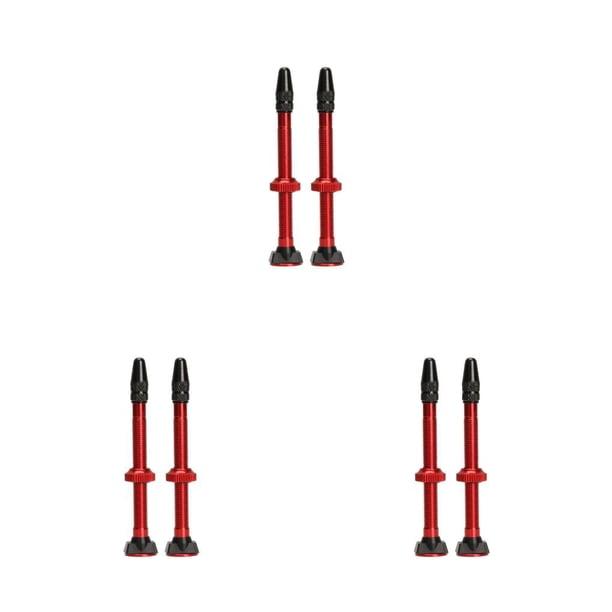Válvula de neumático sin cámara Sonducket 2 piezas 60mm accesorios de válvulas de neumático piezas de repuesto Type4 NO4