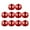 Red, variant on HERFIER 100Pcs Craft Bell Bulk DIY Christmas Home Decor 0.59inch