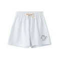 thumbnail image 2 of ATOGUTA Girls Beach Shorts Kids Swimsuits for Boys Swimming Bathing Suits Quick Dry Kid Board Short White, Size 5T-10, 2 of 3