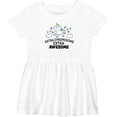 thumbnail image 3 of Inktastic Extra Chromosome Extra Awesome with Unicorn Girls Baby Dress, 3 of 5
