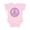 AD-Pink, variant on Purple Peace Girls Baby Bodysuit