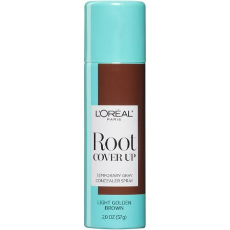 L'oreal Paris Root Cover Up Grey Concealer Spray Light Golden Brown (Pack of (Best Drugstore Cover Up Makeup)