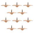 thumbnail image 1 of 10 PCS Papel Crane Forma Horquillero Encantos Papel de cobre Grúa Colgante Play Clip Discos, 1 of 6