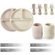 thumbnail image 2 of Set de alimentación para bebés PandaEar con placa de succión dividida de silicona, 2 tazas, 2 of 7