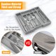 thumbnail image 4 of Organizador de cajones para cubiertos de bambú expandible Caddy Bellsal, 4 of 7