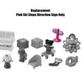 thumbnail image 5 of Replacement Part for Fisher-Price Little People Playset - HMK85 ~ Pink Ski Slope Direction Sign ~ Inspired by Barbie Doll Little-People Dollhouse ~ Works Great with Any Little-People Playset, 5 of 6