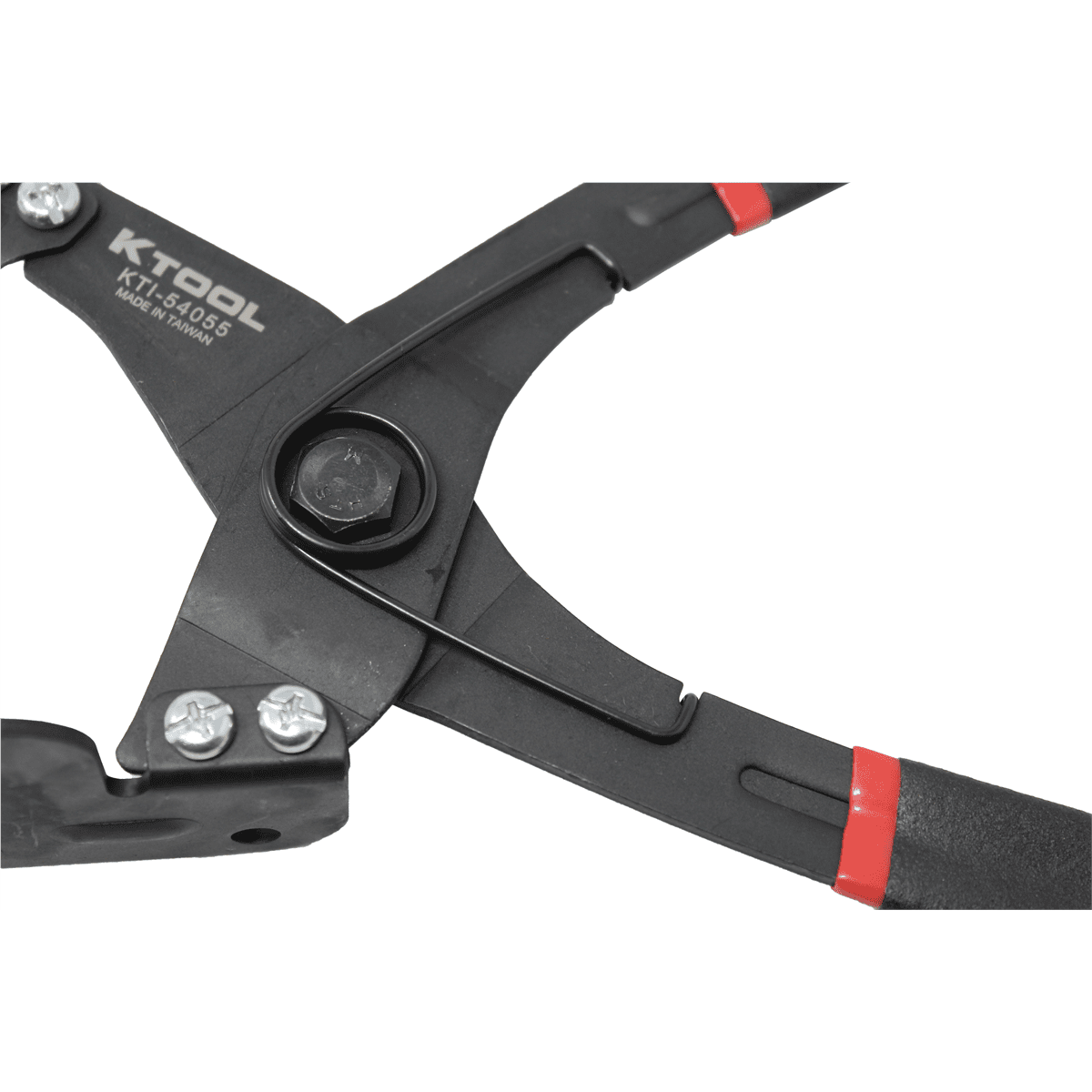 K-Tool 54055 Heavy Duty Exhaust Grommet Pliers with 25-Degree Offset