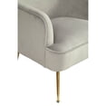 thumbnail image 4 of Alpine Furniture Rebecca Wood Leisure Chair in Gray, 4 of 5