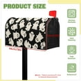 thumbnail image 2 of Ghost Mail Box Covers Magnetic Standard Size 21x18 inch Halloween Spooky Mailbox Cover Black Post Letter Box Cover Wraps for Outdoor Garden Decor, 2 of 6