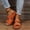 Orange, variant on Herrnalise Women's Ladies Fashion Casual Sandals Wedges Shoes Outdoor Slippers Fashion Shoes for Women