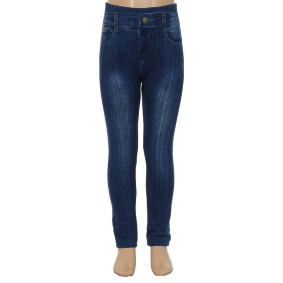 Girls Distressed Jeggings