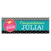 Personalized Congrats! Graduation Party Banner