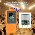 thumbnail image 3 of Ammonia Gas Detectors NH3 Gas Analyzers Meter Alarm Device Digital Gas Leak Detectors 0-100PPM, 3 of 7