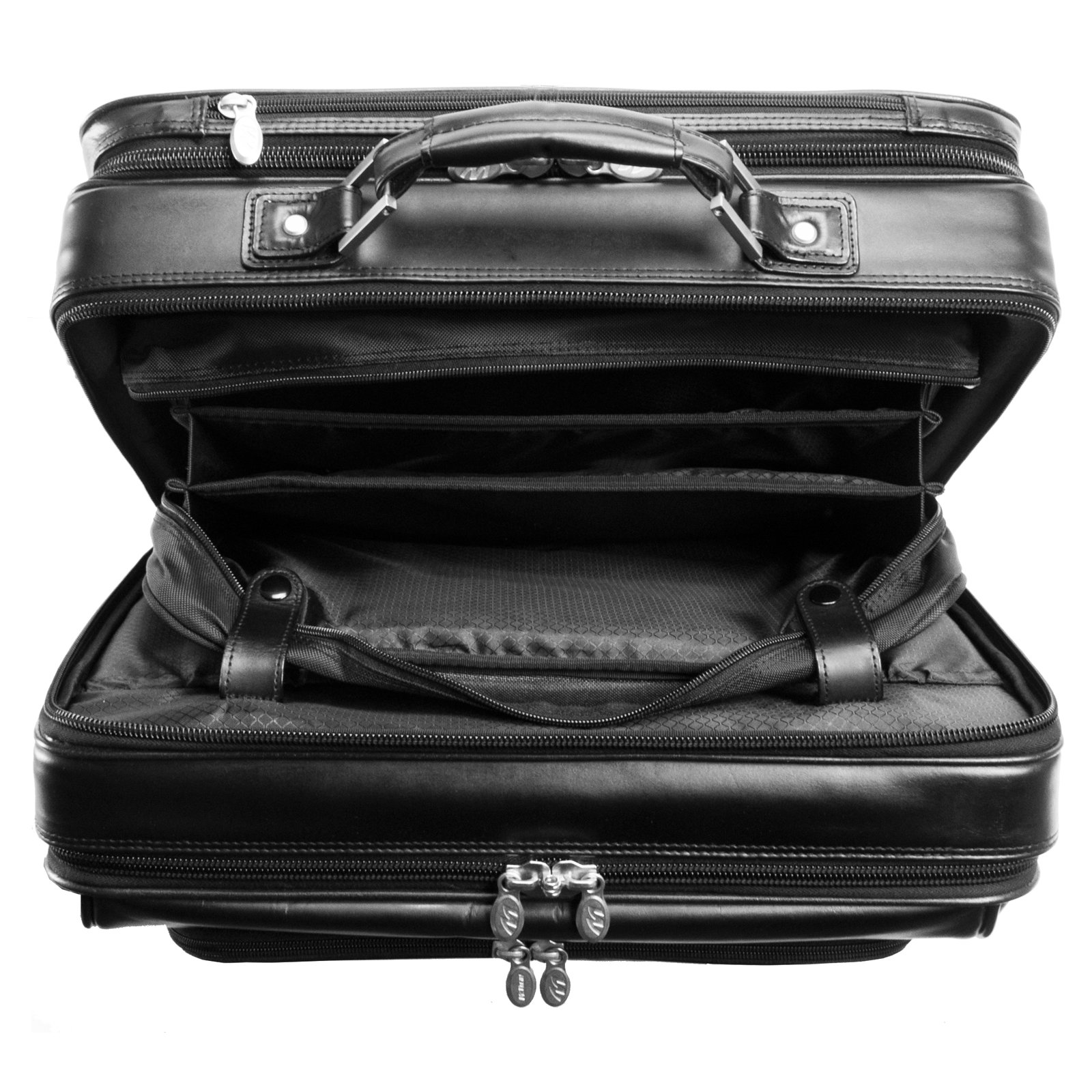 ELSTON  15” Nylon Dual-Compartment Laptop Briefcase – McKleinUSA