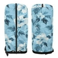 thumbnail image 2 of Yuyamidu Blue Hibiscus Golf Bag Rain Cover Waterproof Golf Bag Hood Cover with Adjustable Straps Easy to Use All Weather Protection, 2 of 8